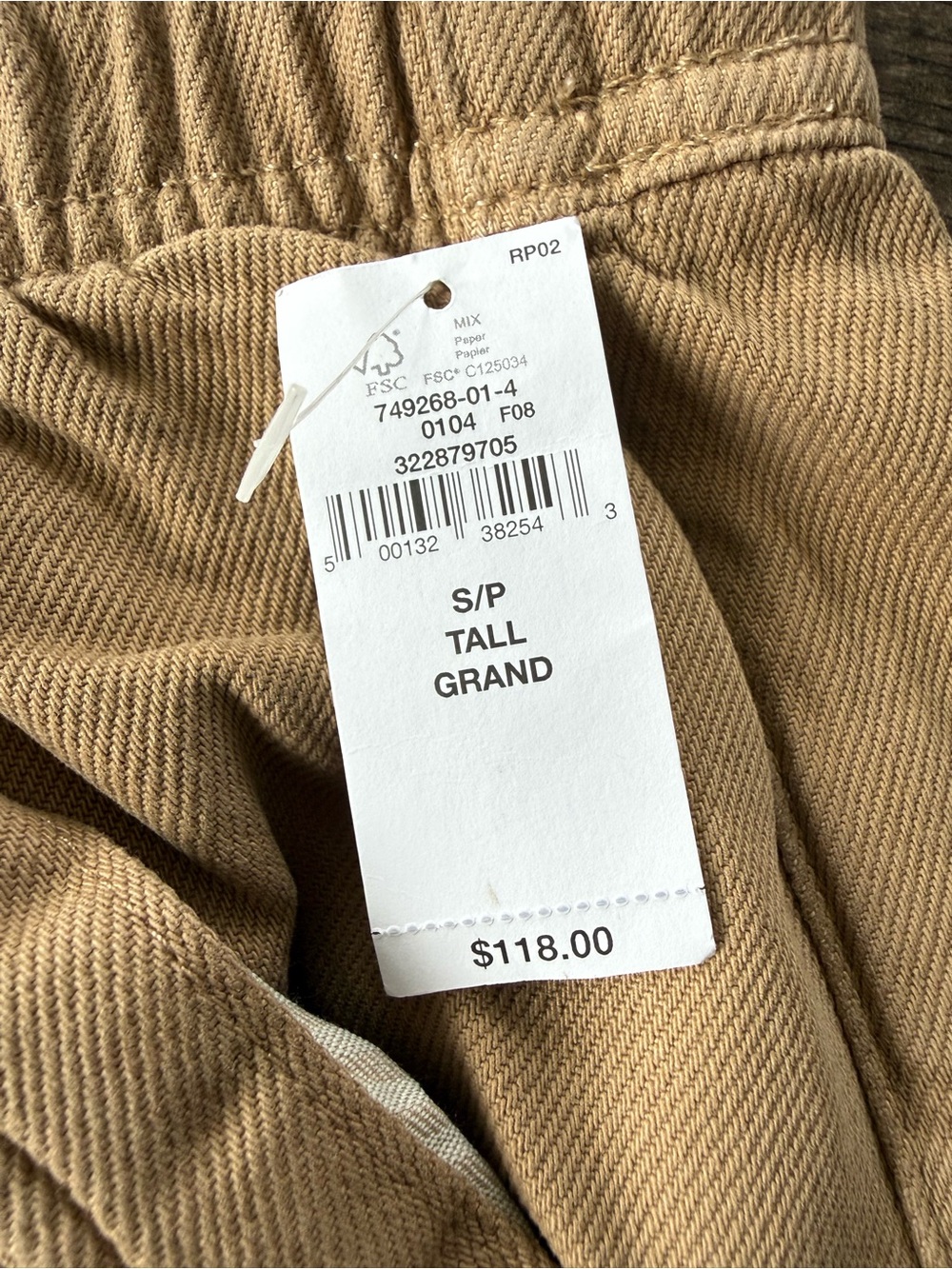 New GAP Barrel leg Pants - Picture 2 of 5